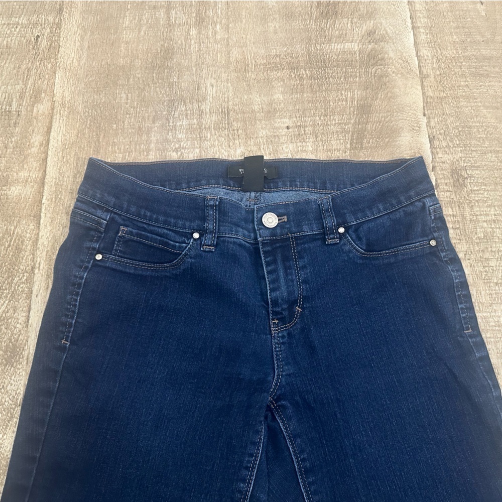 WHBM Sculpt Skinny Jeggings | Dark Wash Denim | Size S - Picture 9 of 16